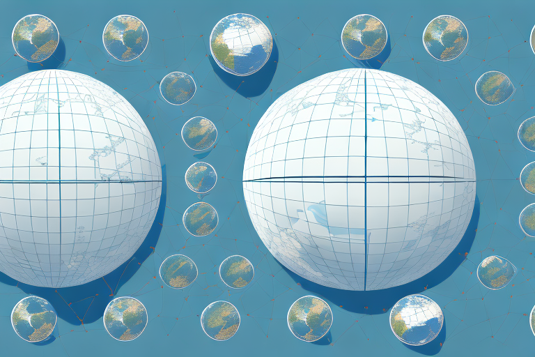 Two globes