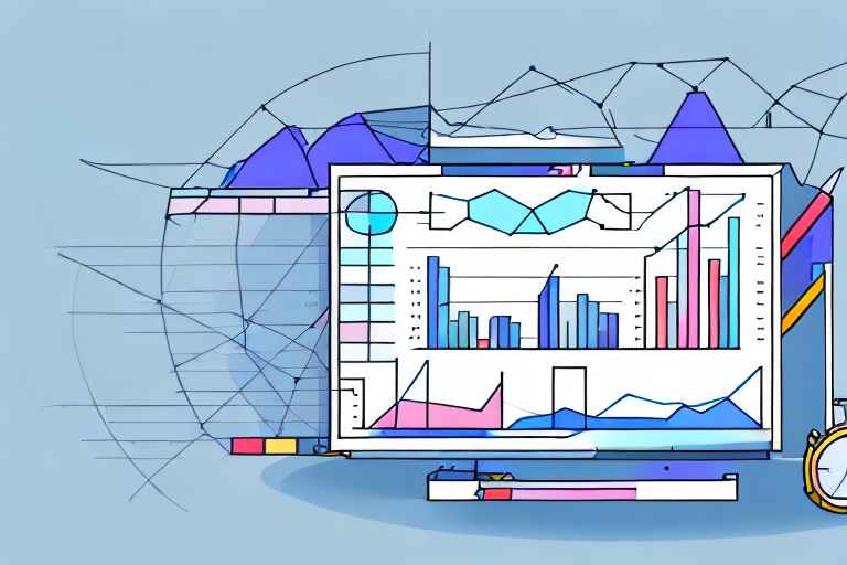 A graph or chart showing various trade compliance metrics