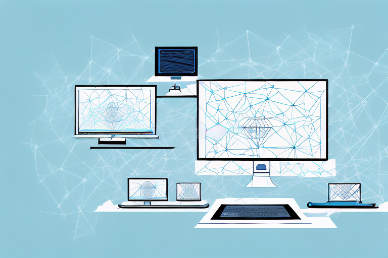 A computer system with a network of connected devices