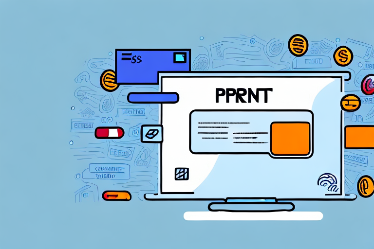 A computer screen showing the process of exporting payment methods and terms