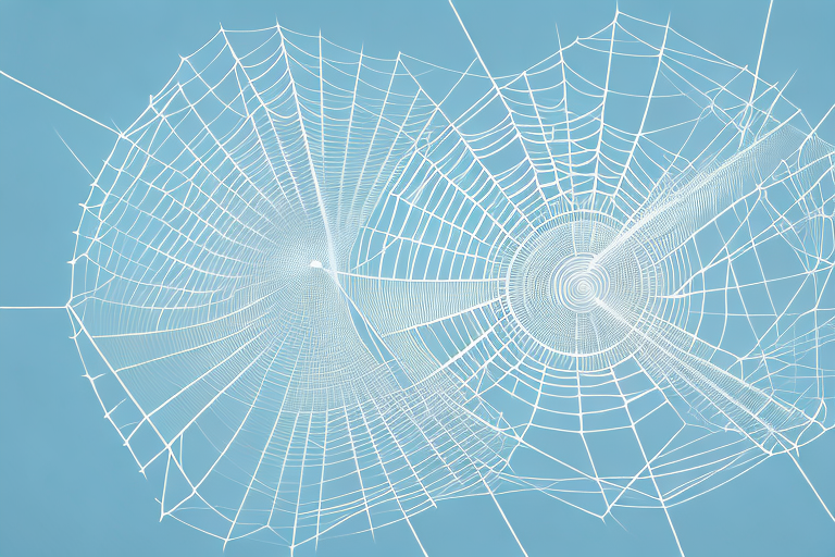 A complex web of interconnected lines and shapes to represent the concept of compliance accountability