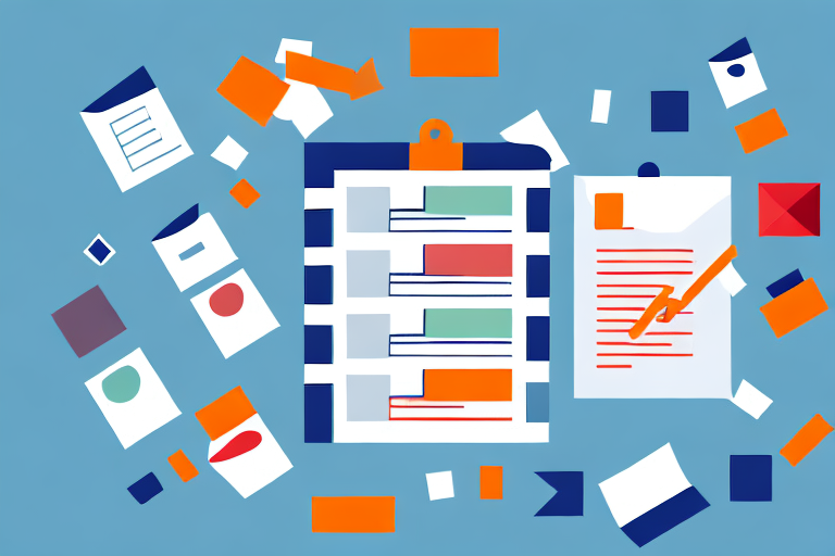 A checklist with boxes to tick and icons representing different sanctions