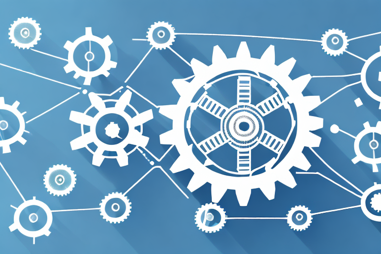 Two interconnected gears