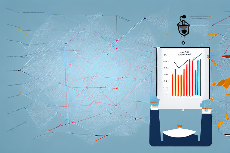 A graph or chart showing the different levels of risk associated with aml