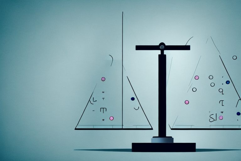 A scale with a range of risk levels