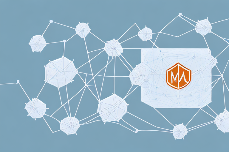 A bond issuer surrounded by a network of compliance-related processes and tools