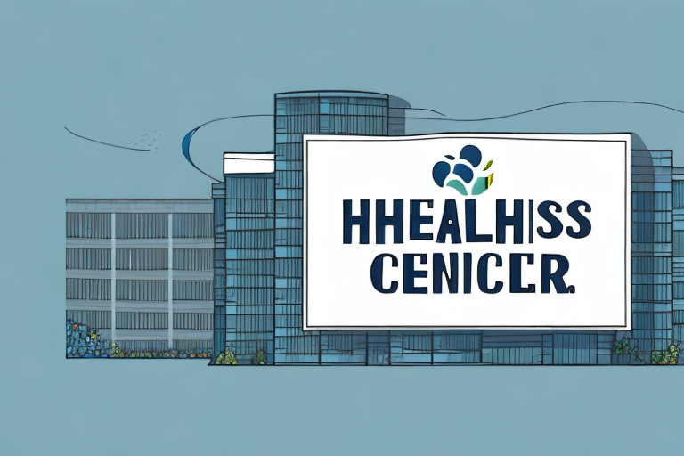 A building with a sign reading "health and wellness center" outside