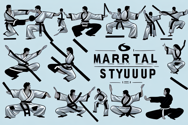 A martial arts studio