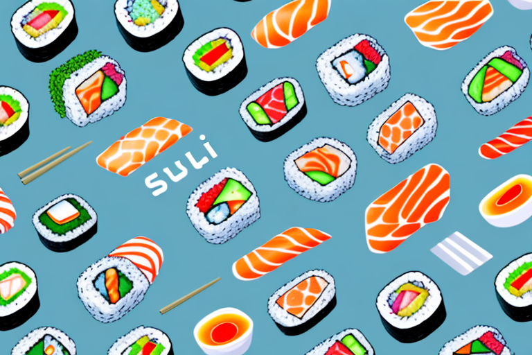 A sushi restaurant