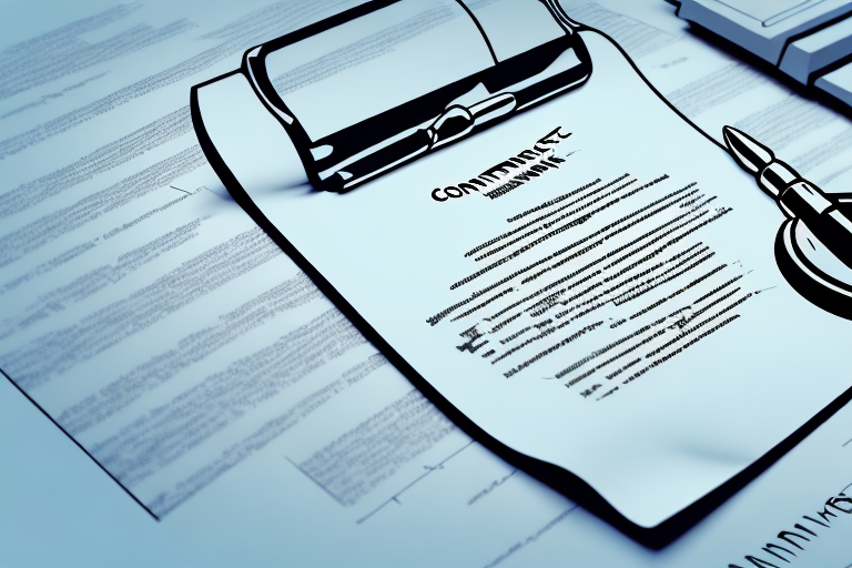 A contract with a magnifying glass hovering over the liquidated damages clause