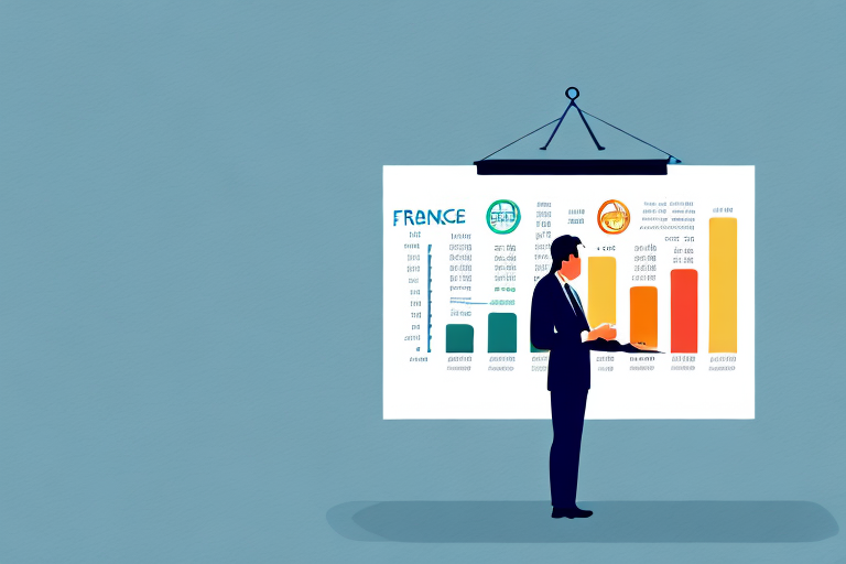 A business owner looking at a chart of different costs associated with franchising a business