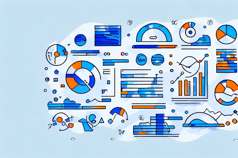 A business model with a variety of metrics and indicators to represent success