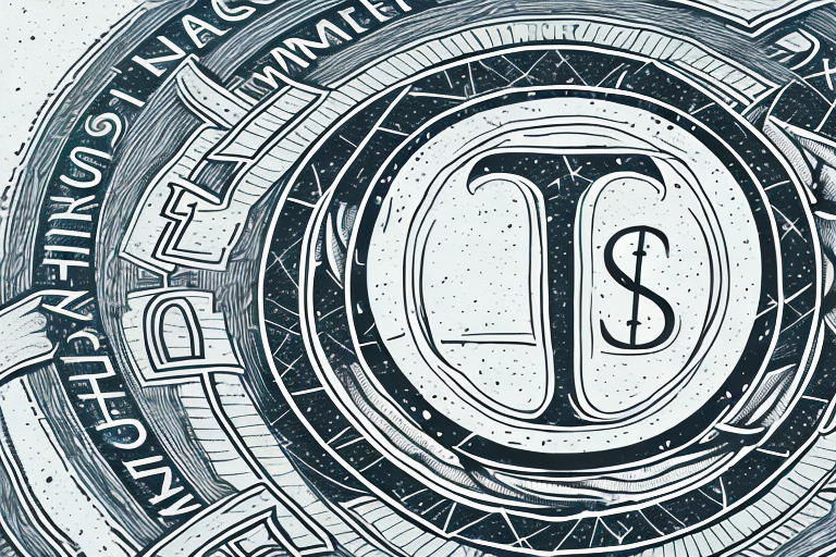 A shield with a dollar sign in the center