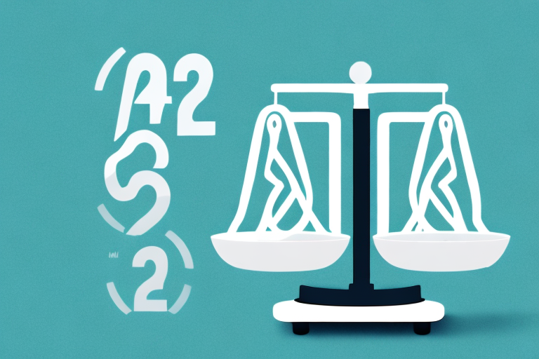 A scale with two sides