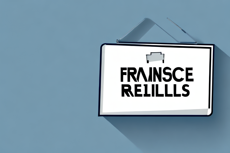 A building with a sign that reads "franchise resales" to accompany the article