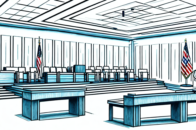 A courtroom