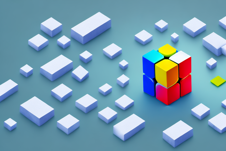 A 3-dimensional cube with different colored sections to represent the different aspects of the ftc’s franchise rule