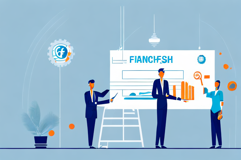 A franchisor and franchisee in a business setting