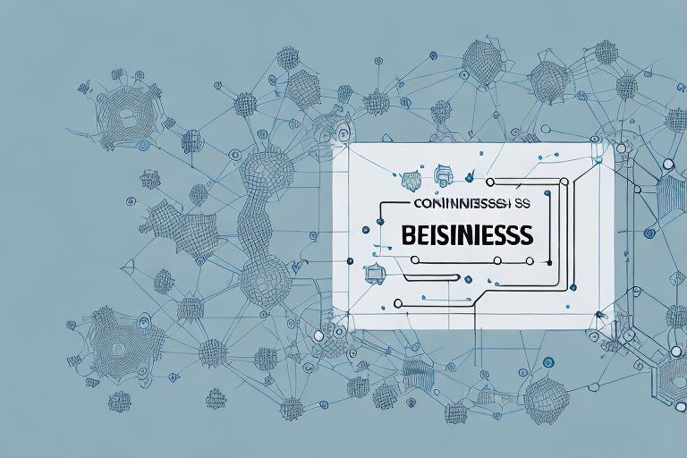 A business system with interconnected components