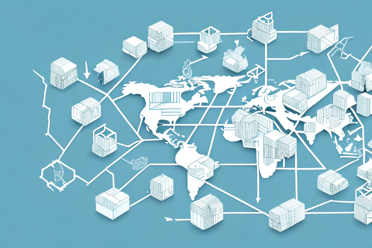 A complex global supply chain