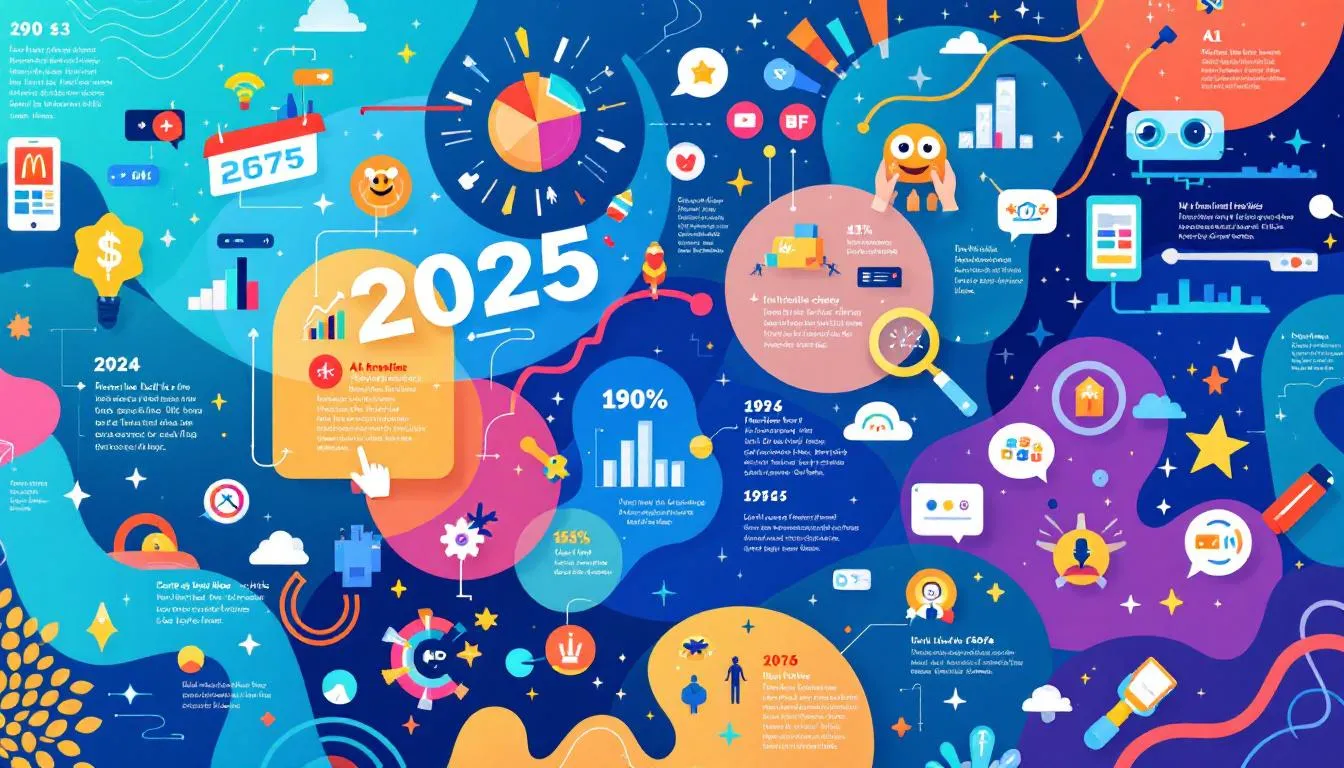 An image depicting the impact of technological trends affecting franchises, showcasing tech-driven services.
